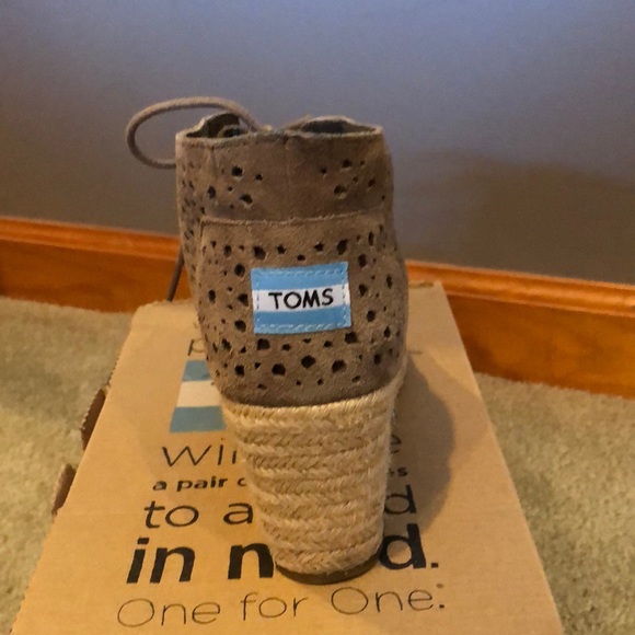 Tons taupe suede espadrille - Picture 5 of 6